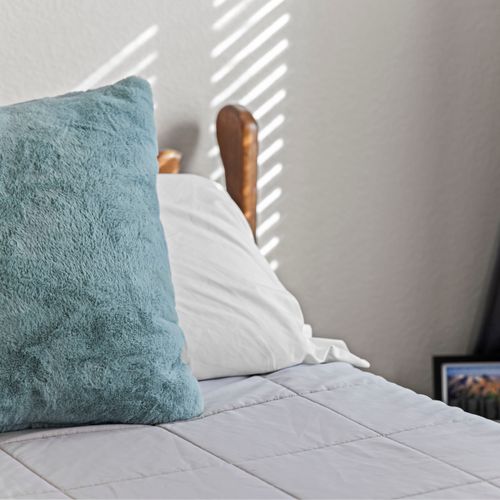 Thoughtful touches create a cozy sleeping experience