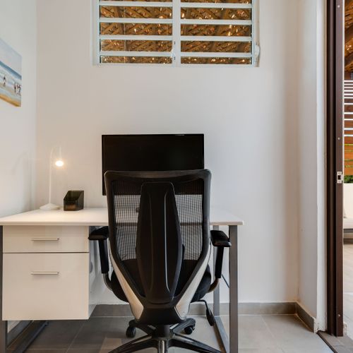 A secluded nook, perfect for focusing on your tasks.