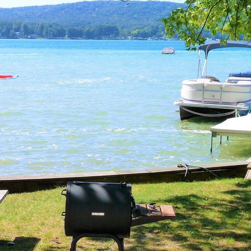 Extra:  more shots of little glen lake, the lakefront, and having fun on the lake!