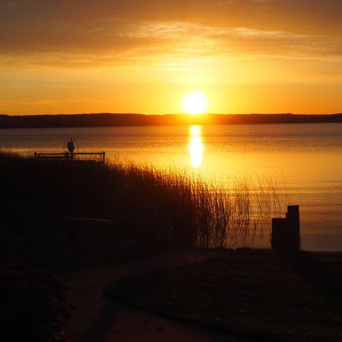 Photos from the area:  another sunrise on big platte lake