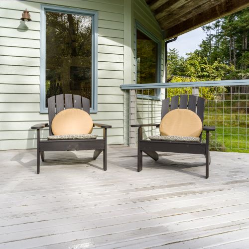 A favorite spot for quiet mornings, drinking coffee, and watching the wildlife.