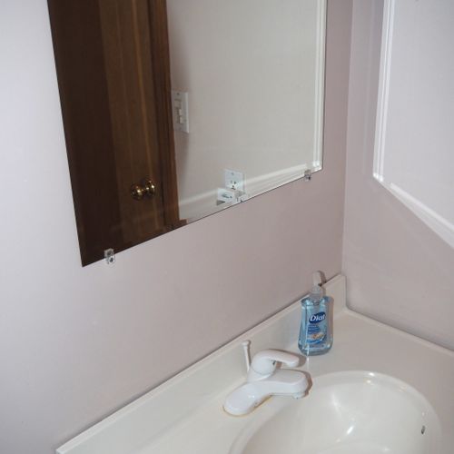 Bathroom #2 (lower level):  full bathroom on the lower level.