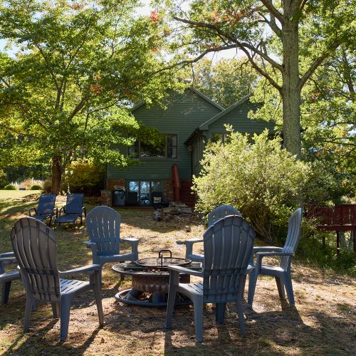 Enjoy a Home Sweet Hudson cider by the fire pit