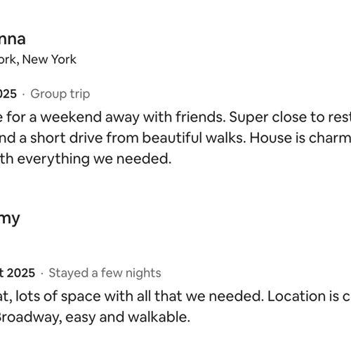 Reviews from the previous listing. Home Sweet Hudson is proud to now be managing this beautiful property in the heart of Kingston!