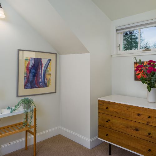 A serene space with natural light.