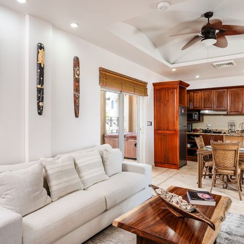 Living Area and Kitchenette