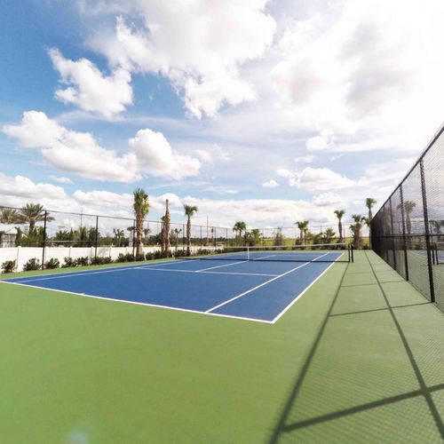 The Encore Club Resort Tennis Court