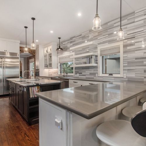 Enjoy the massive chef's kitchen!