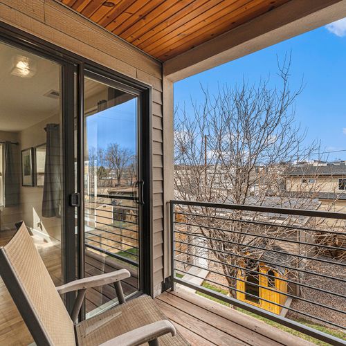 Step outside and unwind on your own private balcony attached to the master suite.