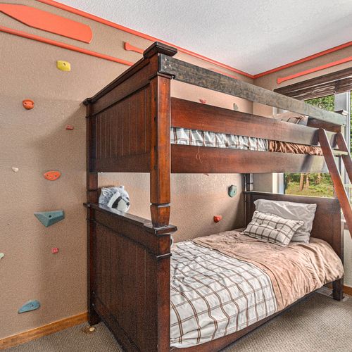 Bunk room playful design for the young at heart