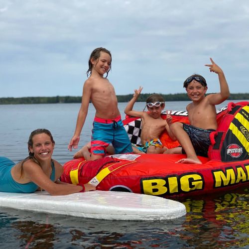 Area attractions:  water fun on manistee lake!
