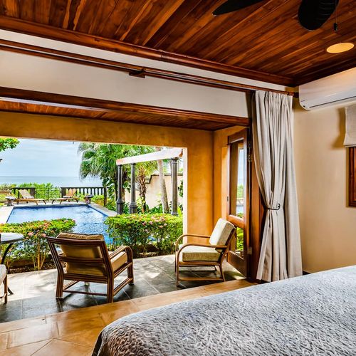 Enjoy the view from the bed