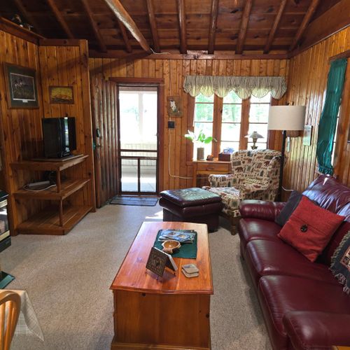 Overall:  the traditional, beautiful, and cozy living room