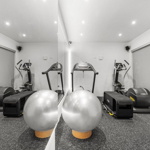 Lounge by the pool, surrounded by lush greenery and adorable signage, or invigorate your senses in our alfresco gym.