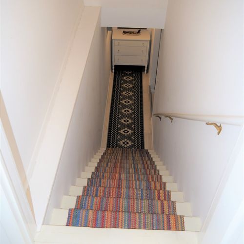 Stairway:  this is the stairway to the lower level. Note that all remaining interior photos from this point on are from the lower level.