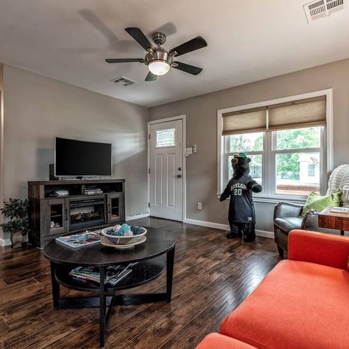 Living Room at The Baylor House