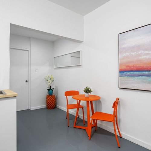 Modern workspace for remote work or quick emails.