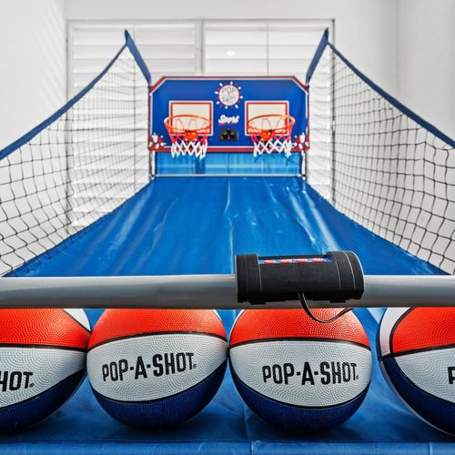 Take a break from sightseeing and indulge in some friendly competition with our indoor basketball game.