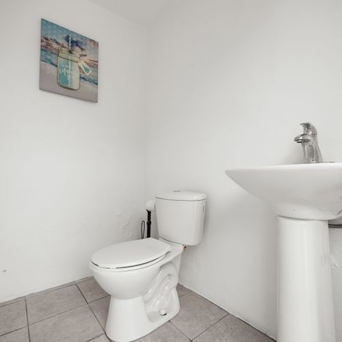 Bright and functional with essential amenities.