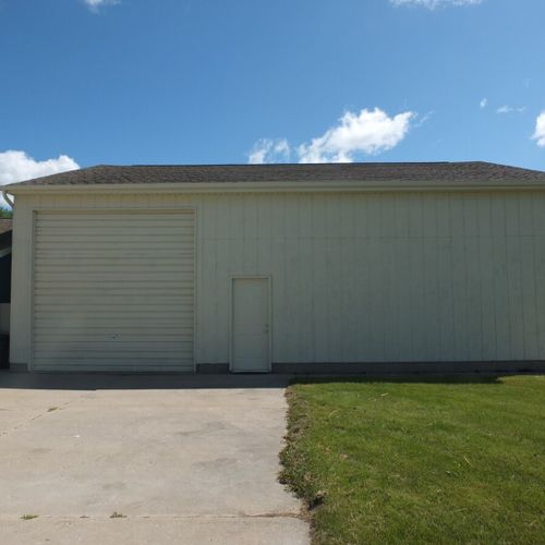 Exterior:  the boathouse. (please note that the level of lake huron varies significantly. As such, the boat house may or may not be usable by boats depending upon the lake level. )