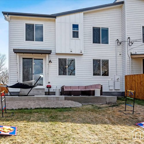 Escape the hustle and bustle of everyday life with this cozy backyard retreat.