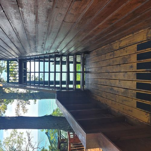 Exterior:  some of the stairs up to the apartment