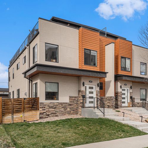 Discover urban luxury in this 4-bed, 4. 5-bath sloan's lake duplex!