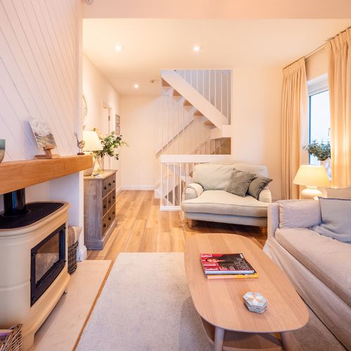 Warm, relaxing living area