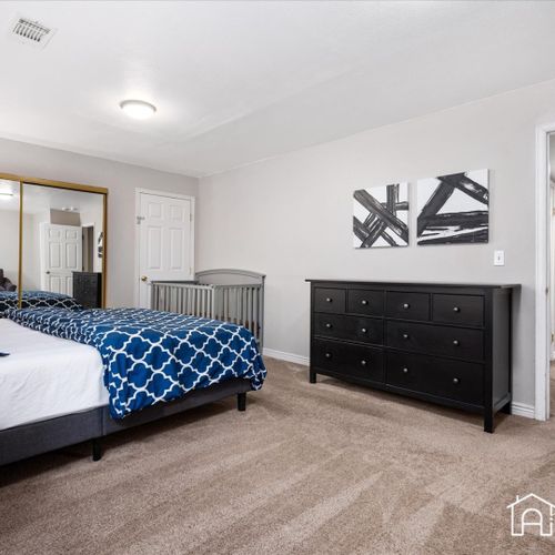 Indulge in this relaxing getaway at this spacious home with 2 master suites, and a rejuvenating hot tub.