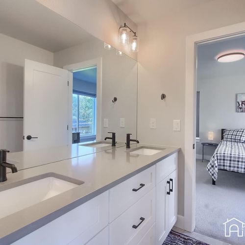 Take a refreshing shower in the shared jack & jill bath, outfitted with a shower/tub combos for your growing family.