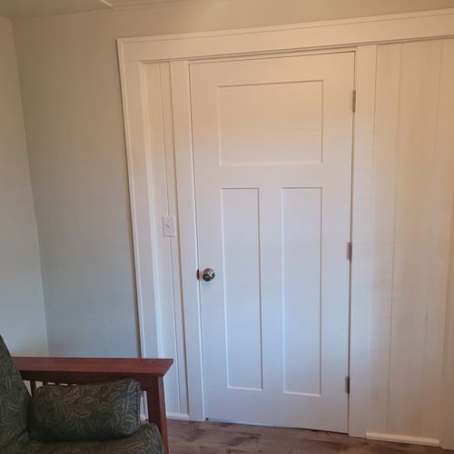 Bedroom #3:  features a futon and dresser.