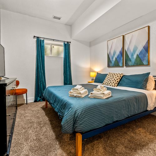 Sleep easy in a thoughtfully designed space that feels just right.