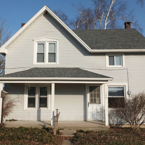 Front of the house (it basically faces east)