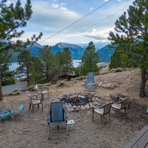 Unwind by the fireside with our backwoods style firepit, providing the perfect focal point for evenings under the stars.