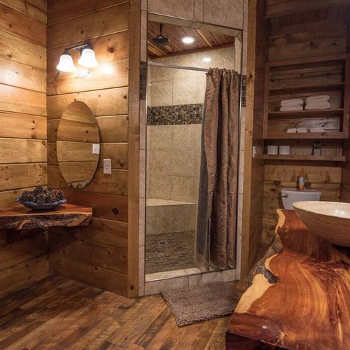 A walk-in shower is just one of the many amenities in this Master Bath!