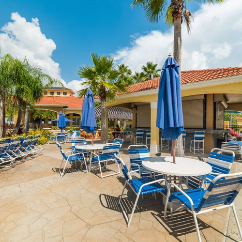 Terra Verde Resort Sun Loungers and Parasol