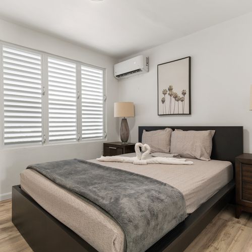 Your private retreat awaits, complete with all the comforts of home.