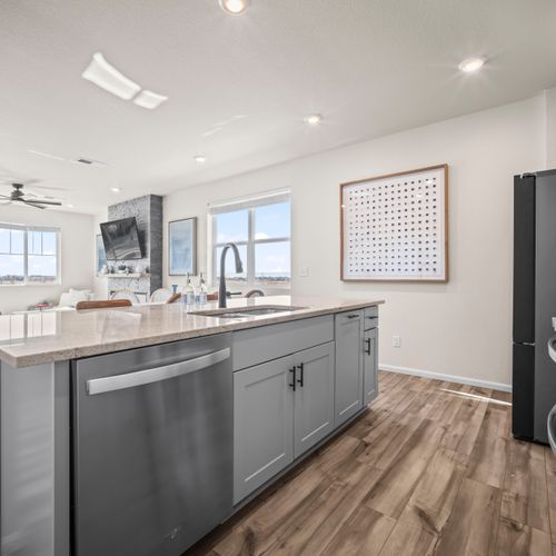 Dishwasher included to make cleanup easy and stress-free