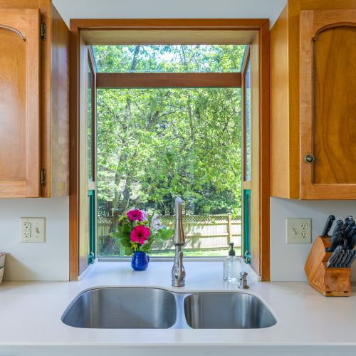 Garden window for inspiration