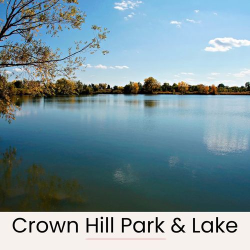 Crown hill lake park offers serene trails and scenic lake views. Just minutes away!