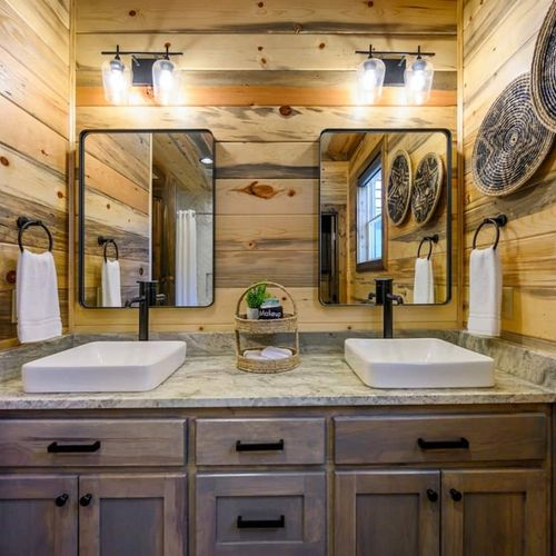 Double vanity!