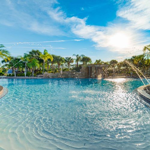 Paradise Palms Resort Large Pool