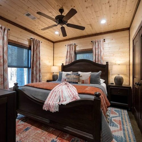 Main level- King suite with private bath