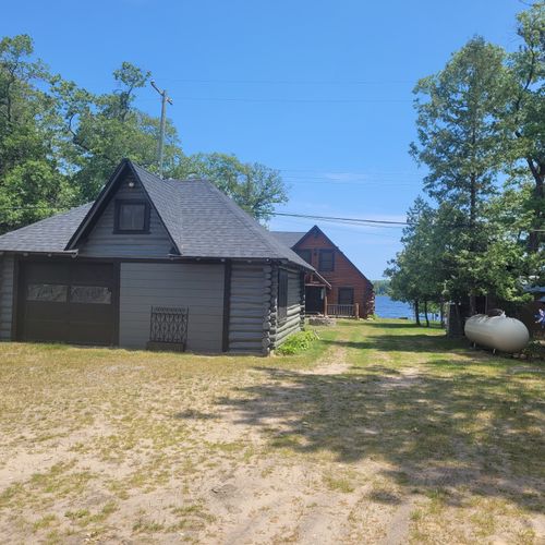 Exterior:  the view of the property from where you park, garage is not for guest use