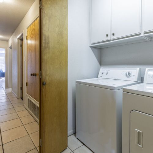 Washer / Dryer Inside Unit