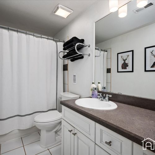 Enjoy the convenience of a private en-suite bathroom in the downstairs master bedroom.