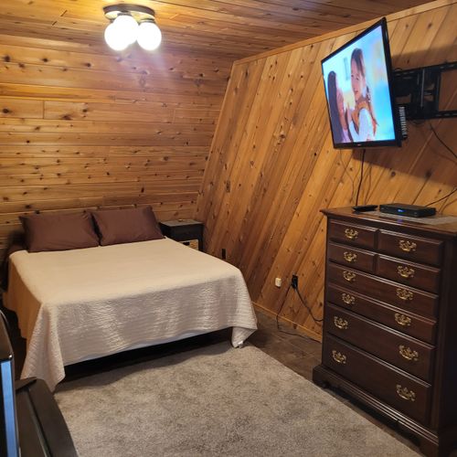 Overall:  one of the downstairs bedrooms