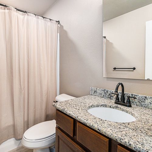 Full bathroom with shower+ tub combo  #2