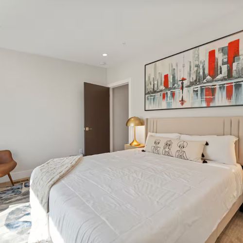 Designed with care—every room features artistic details that make it special.