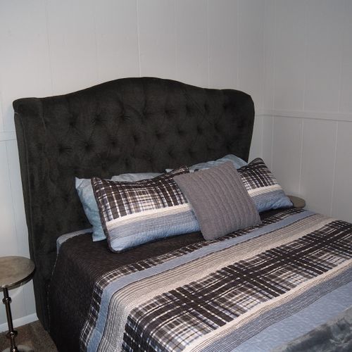 Bedroom #4 (second floor):  another cute small bedroom with a queen-size bed on the second floor.